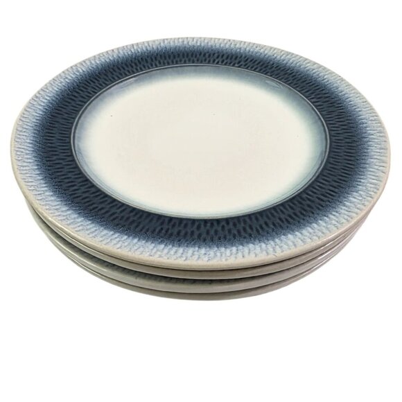 Pfaltzgraff Eclipse Blue 8" Stoneware Salad Luncheon Plates – Set of 4 - Picture 14 of 16
